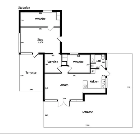 펜션 Cozy House By Roskilde Fjord Ølsted